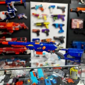NERF 菁英系列 絕版經典 藍狙 Longstrike 軟彈 泡棉彈發射器