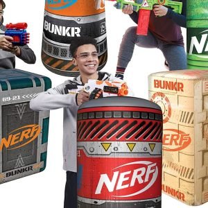 NERF BUNKR Battle Royale 充氣式 掩體 5件 露營 軟彈 泡棉彈發射器