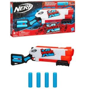 NERF MEGA XL 超 巨彈 雙重粉碎 安全泡棉彈 手動發射器 軟彈