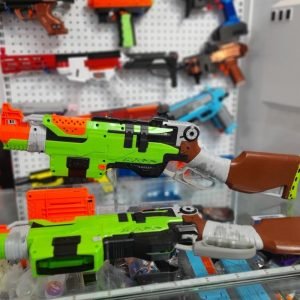 NERF 殭屍大獵 發射器 橘機 軟彈 泡棉彈 菁英系列
