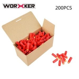 工匠短彈200發 紅橙 / WORKER 36mm短彈 軟彈 發射器