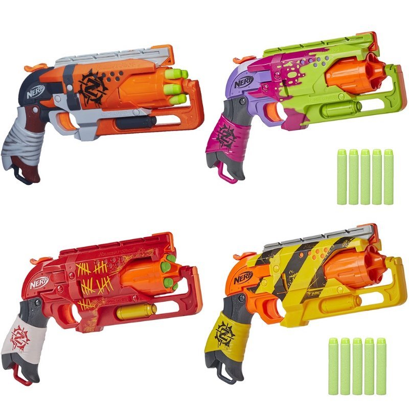 NERF Hammershot 殭屍重錘 左輪 菁英系列 泡棉彈 軟彈 發射器