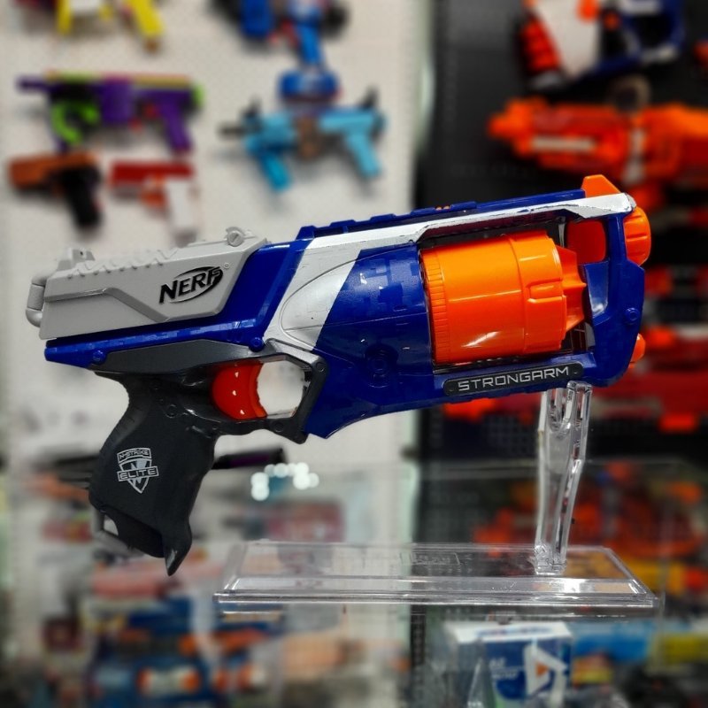 NERF 強襲 經典藍色左輪