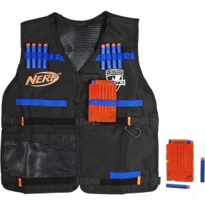 NERF 原廠戰術背心 (二手) 軟彈 泡棉彈發射器 配件