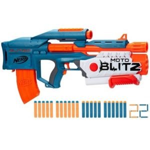 NERF Elite 2.0 菁英系列 Motoblitz (美版橘機) 電動 手動 二合一 軟彈 泡棉彈發射器