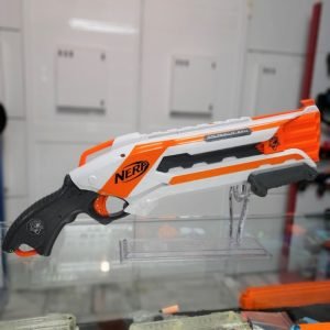 NERF 八管 (白橘色版本) 二手良品 軟彈 泡棉彈發射器