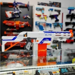 NERF 白復仇 (橘機) 二手良品 軟彈 泡棉彈 菁英系列